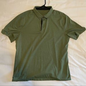 Lulu vent tech polo green large